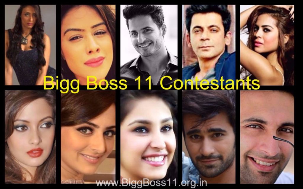 Confirmed* Bigg Boss 11 Contestants List With Photos 2017, Host Name ...